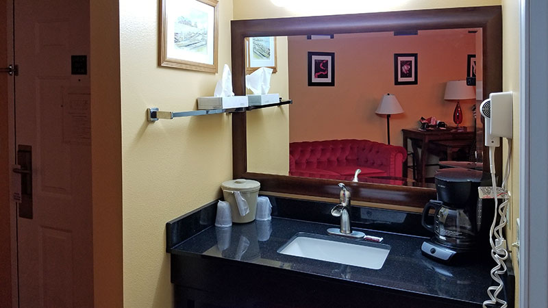 Bella Suite bathroom sink