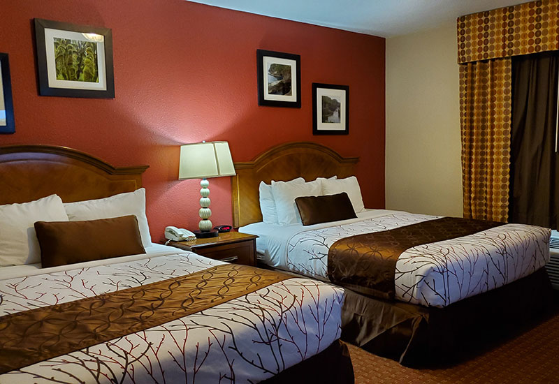 Executive Suite view of beds