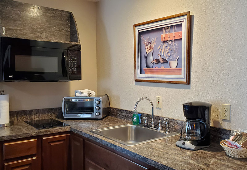 Executive Suite kitchenette