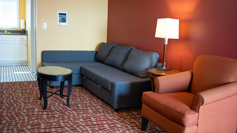 Sleeper couch and seating