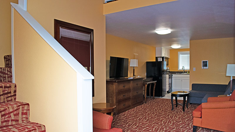 stairs going to bedroom