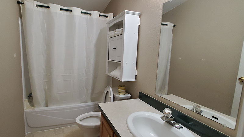 Lodge House bathroom