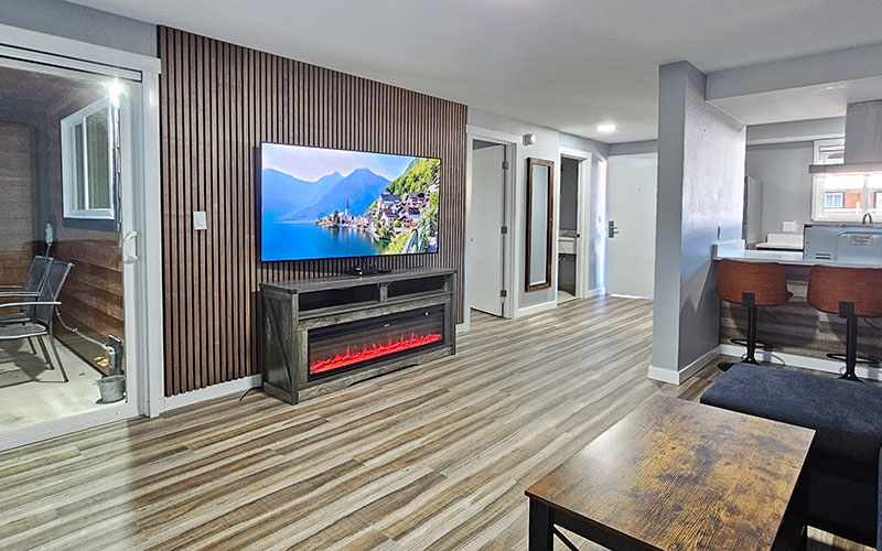 2 bedroom suite great room