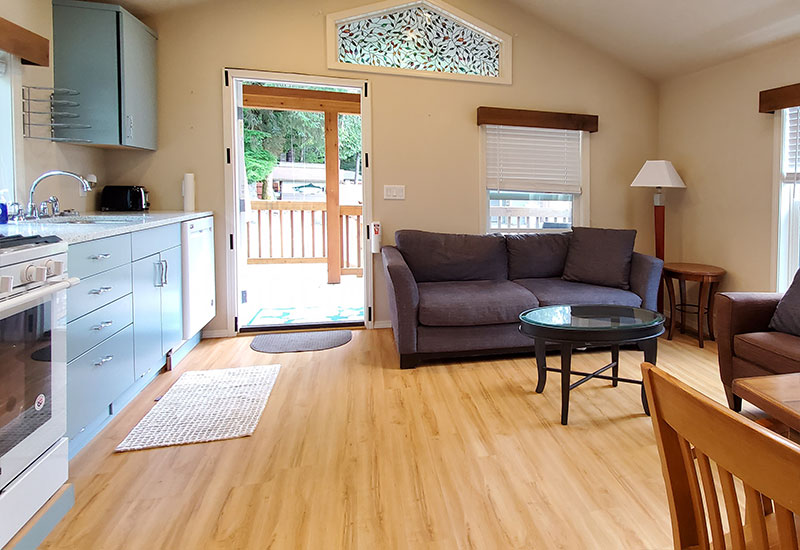 Inside Pacific Cabin