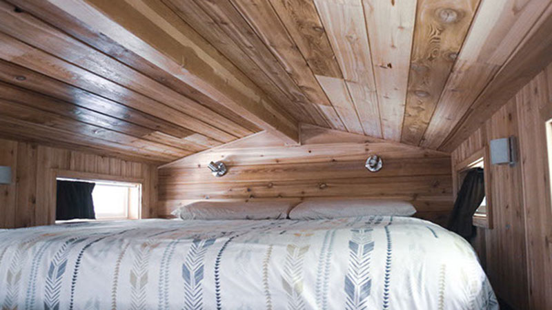 Rialto Tiny Home bed