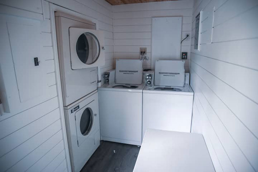 camp laundry room