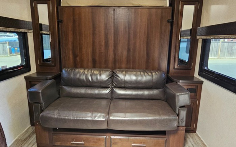 Dew Drop Inn Trailer couch